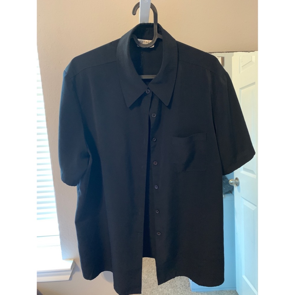 Black Button Up